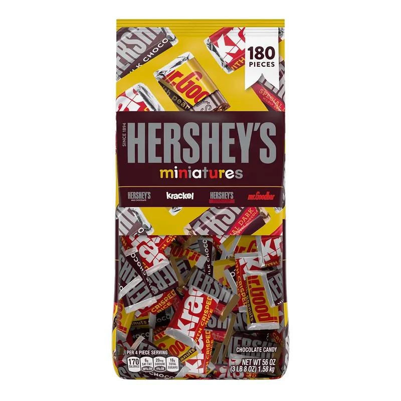 허쉬 HERCHEYS 미니어춰 초콜릿 1.58KG / 56OZ